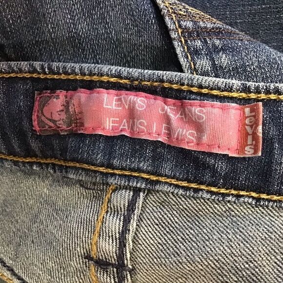 LEVI’S rare wide legs size 5M flare legs vintage - Picture 4 of 11